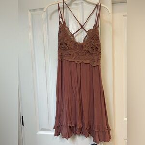 Mauve Bohemian Dress